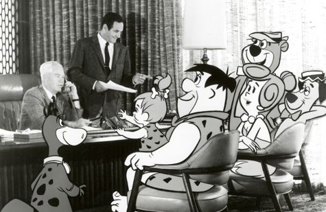 Bill és Joseph szerződést kötnek a Flintstone családdal.