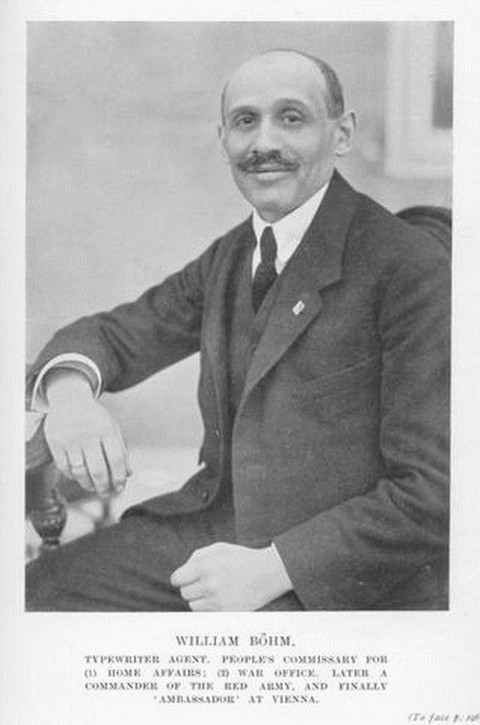Garbai Sándor, a Tanácsköztársaság névleges vezetője. Az ominózus 133 nap valódi ura Kun Béla volt.