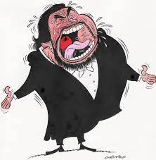 Pavarotti By fieldtoonz | Famous People Cartoon | TOONPOOL
