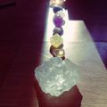 #yoga with my #crystals 