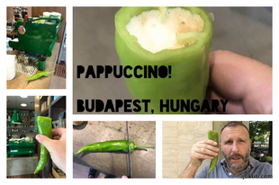 Paprika + cappuccino = really hot! Here comes the Pappuccino!