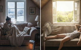 Télen hideg, nyáron meleg?