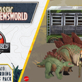 Jurassic Newsworld: Termékbemutató - Dr. Sarah Harding & Stegosaurus Pack