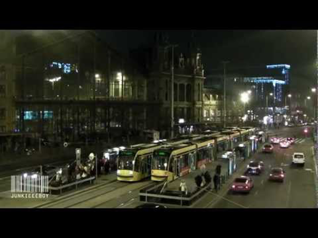 Budapest Timelapse - Nyugati tér - Karácsonyi tömeg (2012.12.22) FullHD 1080p