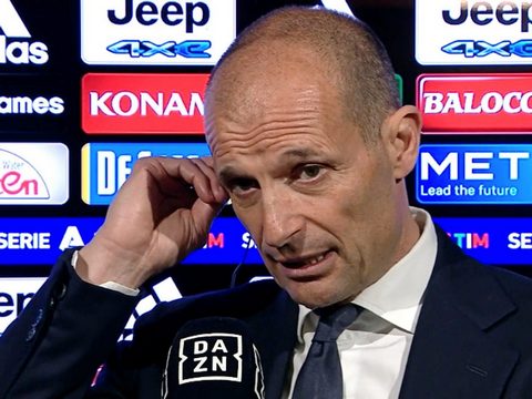 Allegri: „Mi építkezünk, az Inter pedig a scudettóért harcol”
