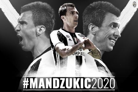 HIVATALOS: Mandžukić 2020-ig hosszabbított a Juventusszal