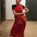Fellépés az Indiai Nagykövetségen (Indiai tánc)