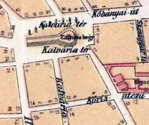 térkép Kálvária u 1884 közelib.jpg
