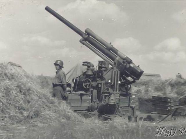 169. A 29.M 8 cm-es légvédelmi ágyú