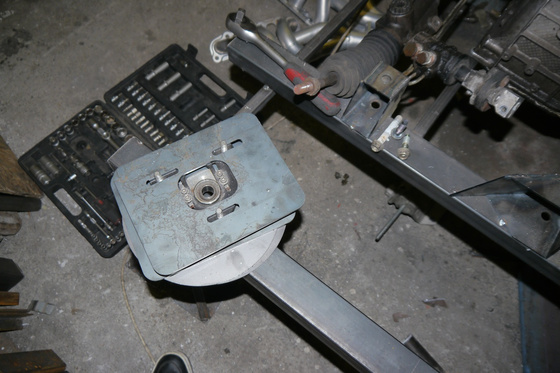 datsun 260Z VQ35 engine install 1