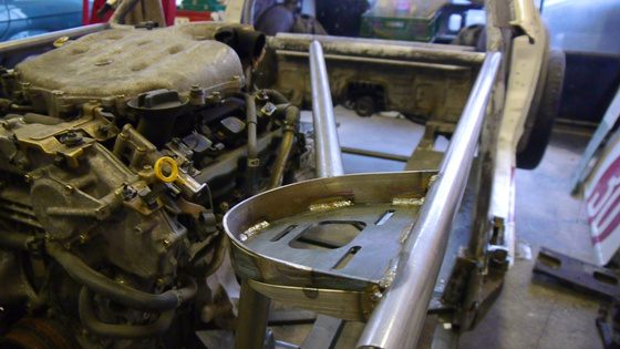 datsun z tube frame front 8