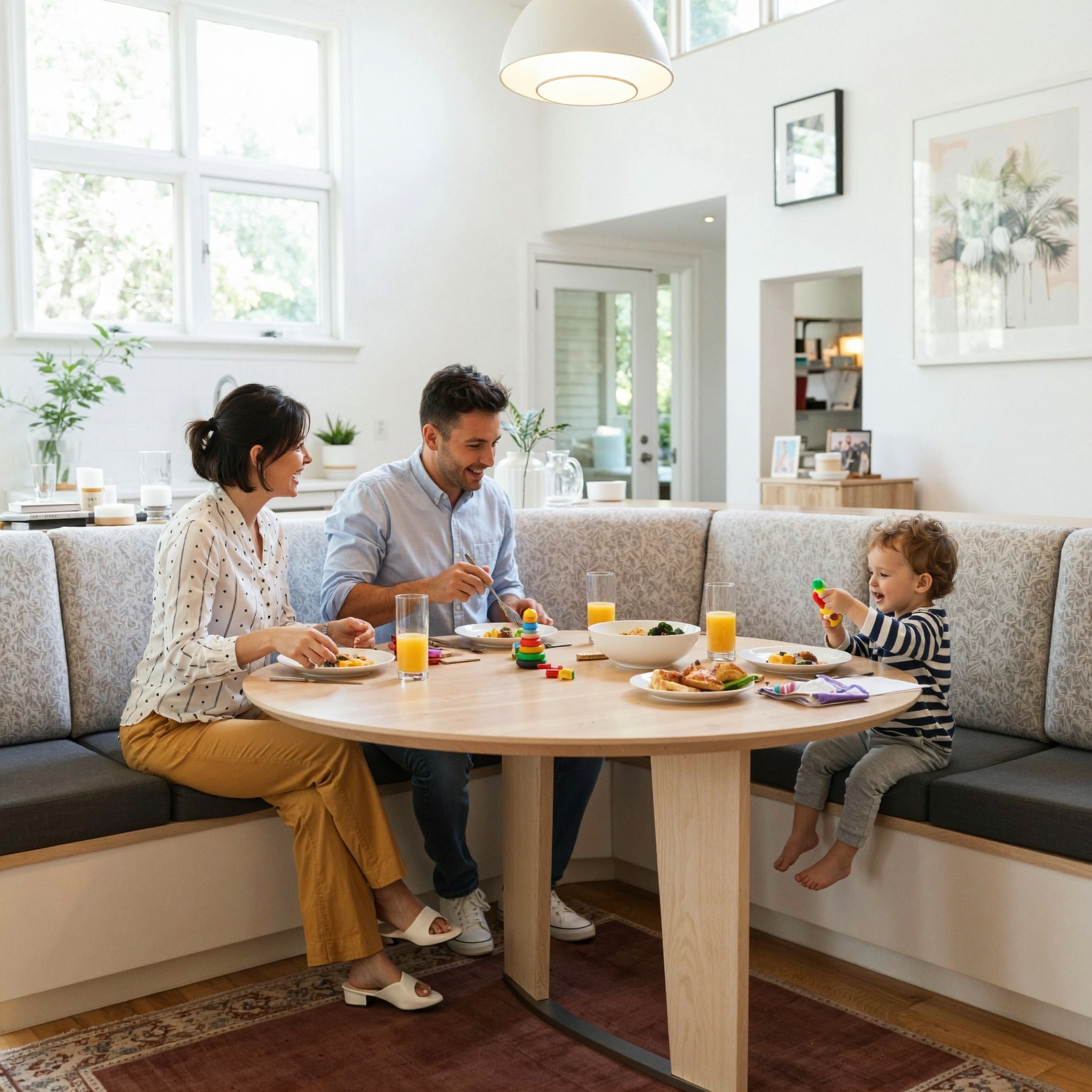 Térnyerés sarokpad segítségével: Maximális ülőhely kis étkezőkben