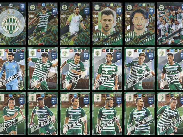 Club Badge - Ferencvárosi TC - FIFA 365 : 2018 Adrenalyn XL card 190