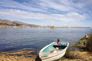 Lake Titicaca from the Peruvian side