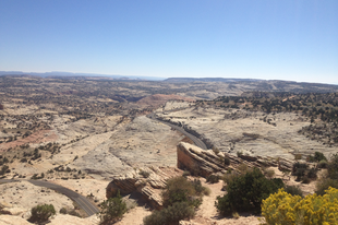 Dry landscapes and dry throat in Utah