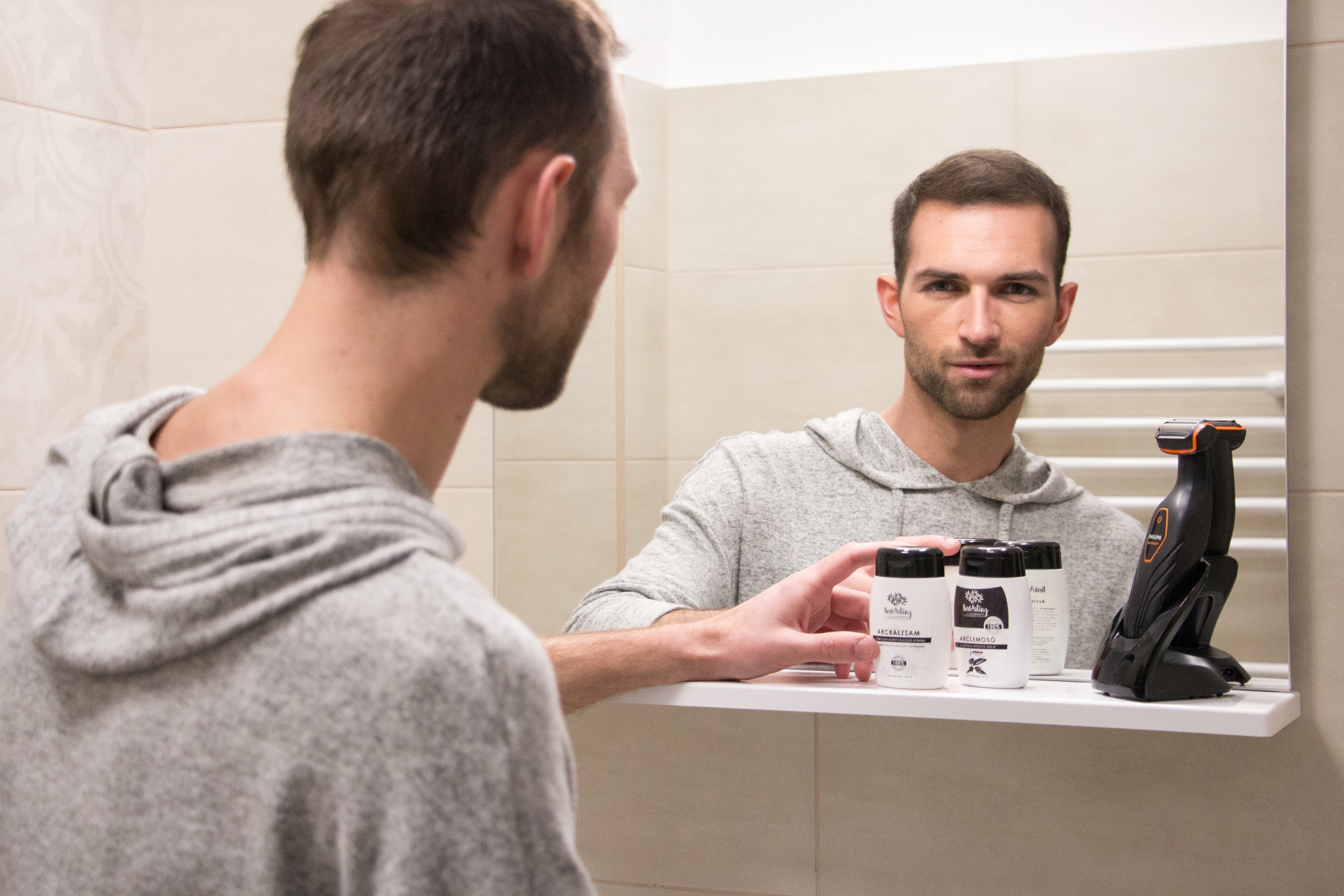 After shave, mint nappali arcbalzsam a HerbArtingtól