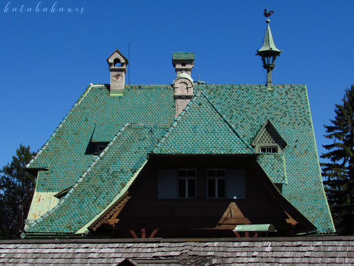 Zöldtetős villa Semmeringen