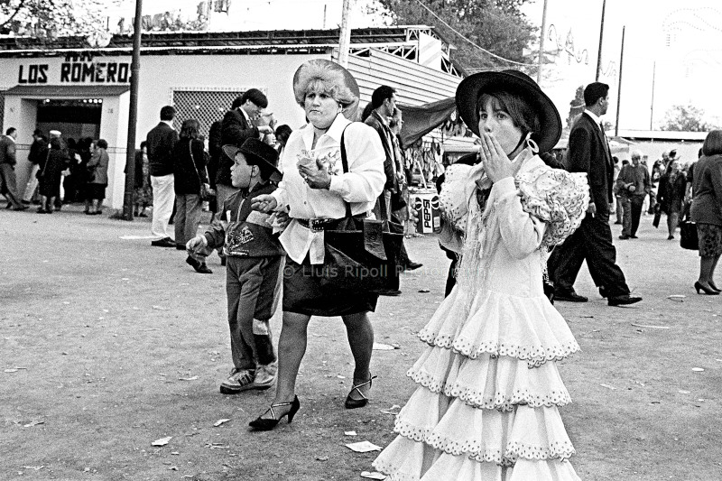 Feria de Abril 1993 Santa Coloma de Gramanet<br />Photo by Lluis Ripoll