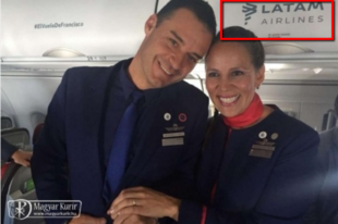 A LATAM légitársaság reklámfogása Ferenc pápa "repülős" esküvője?