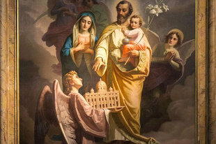 Május 3. Szent József, a Boldogságos Szűz Mária jegyese, hitvalló, az egyetemes Egyház védőszentjének ünnepsége