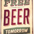 Free #beer tomorrow