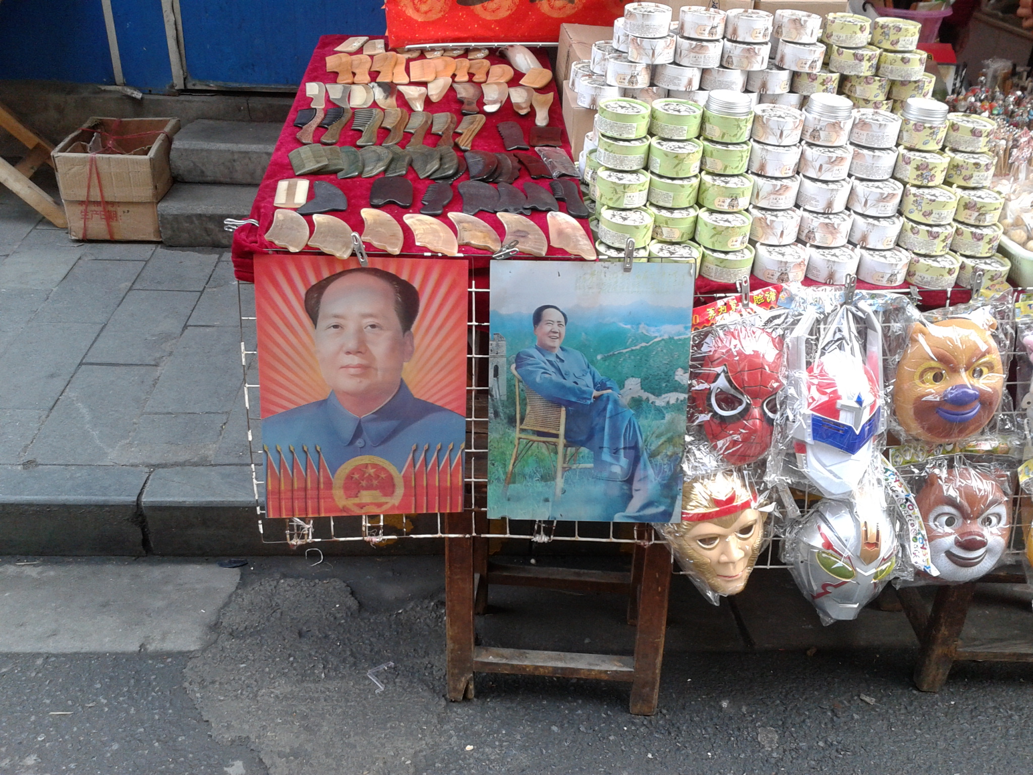 "Kacsintós" Mao elnök