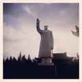 Mao Ce-tung szobra 毛泽东石像在华东师范大学 #毛泽东 #szobor #statue #shanghai 