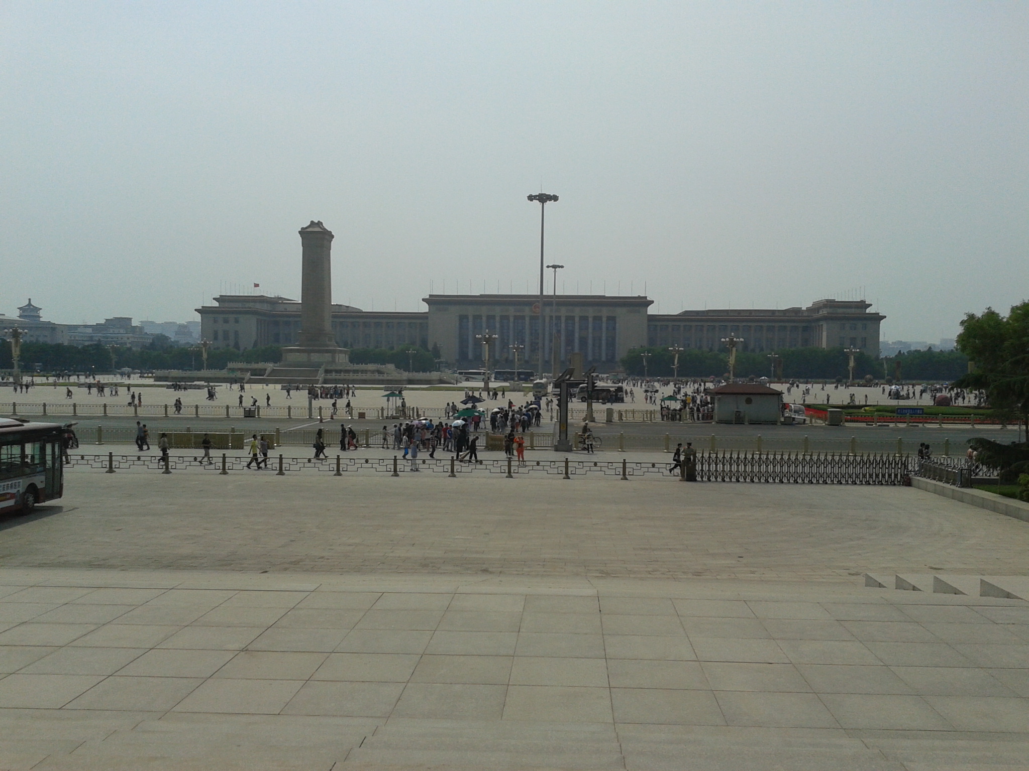 Még egy kép a Tiananmenről