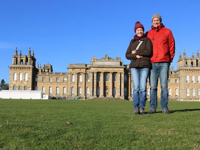 Blenheim kastély és Oxford karácsonyi díszben