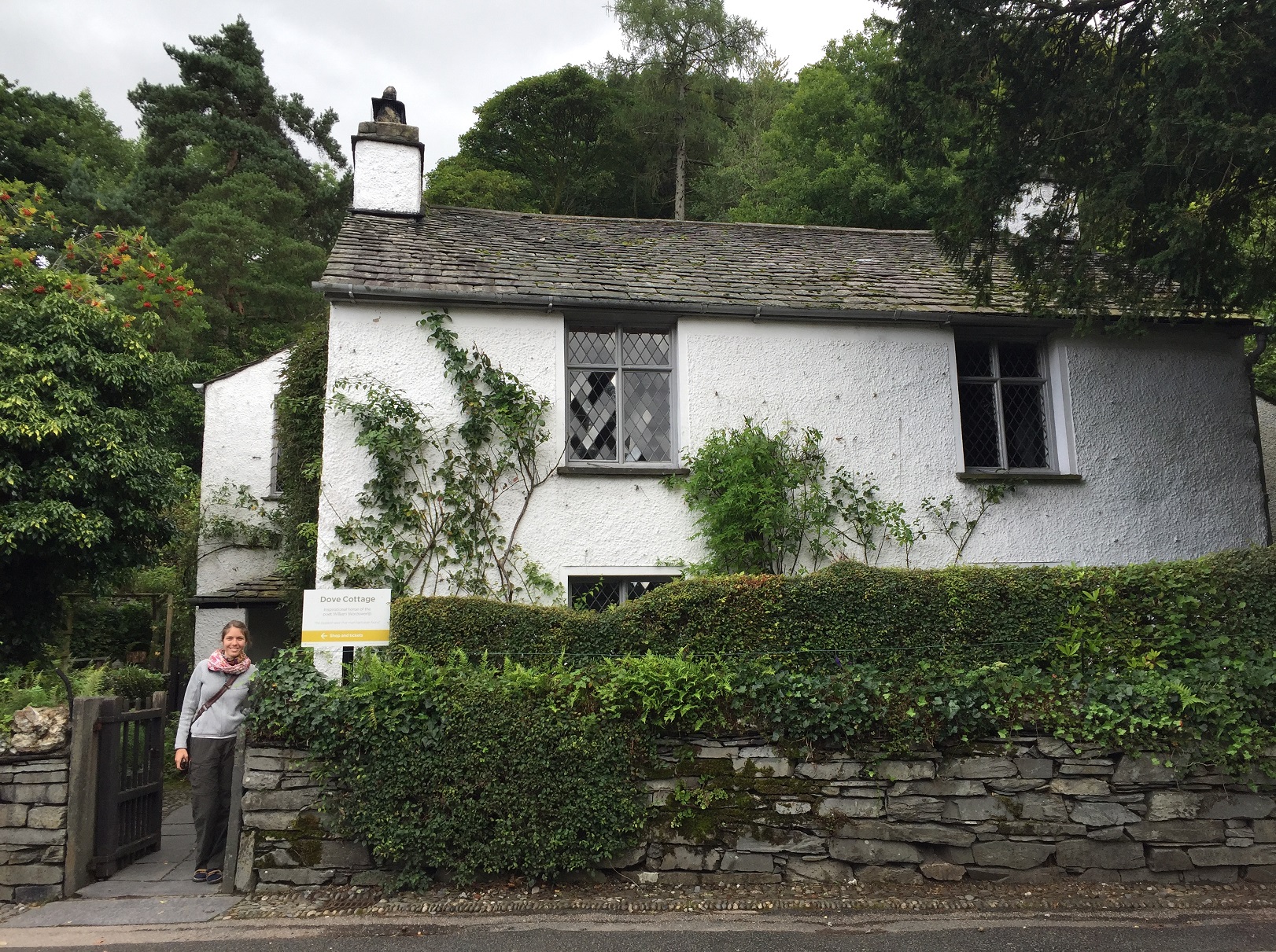 Grasmere, Dove Cottage, Wordsworth háza