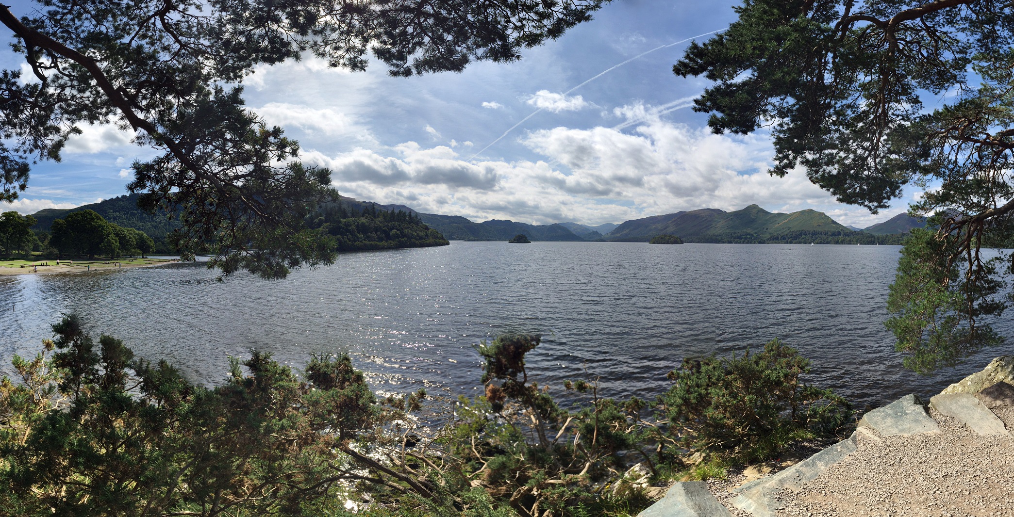 Derwent Water - kilátás