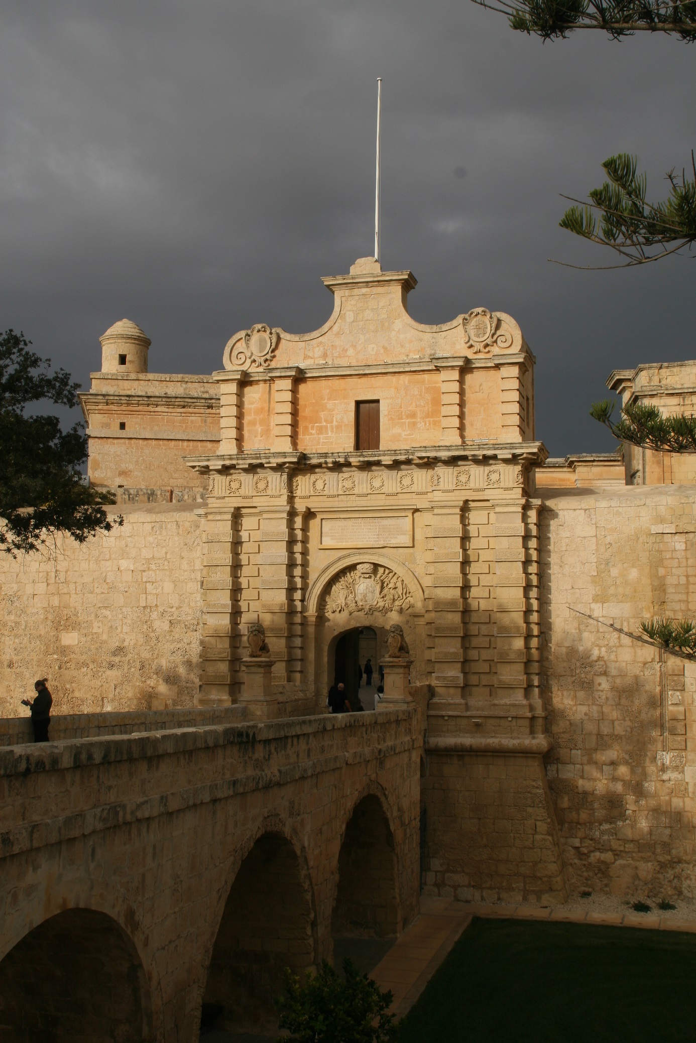 Mdina városkapu