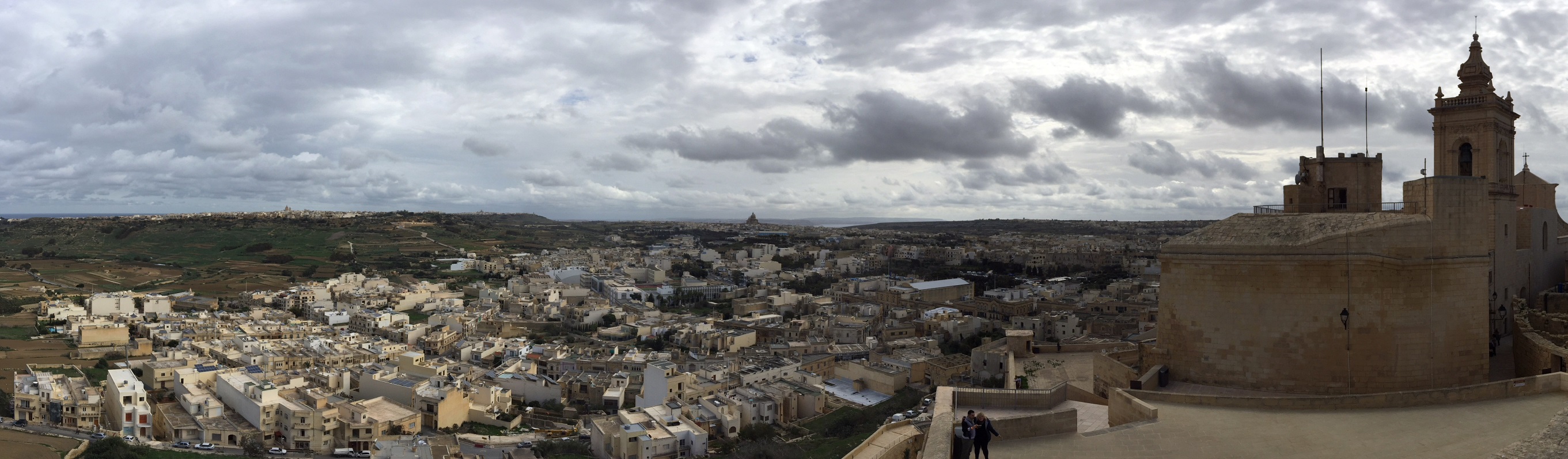 Gozo, kilátás