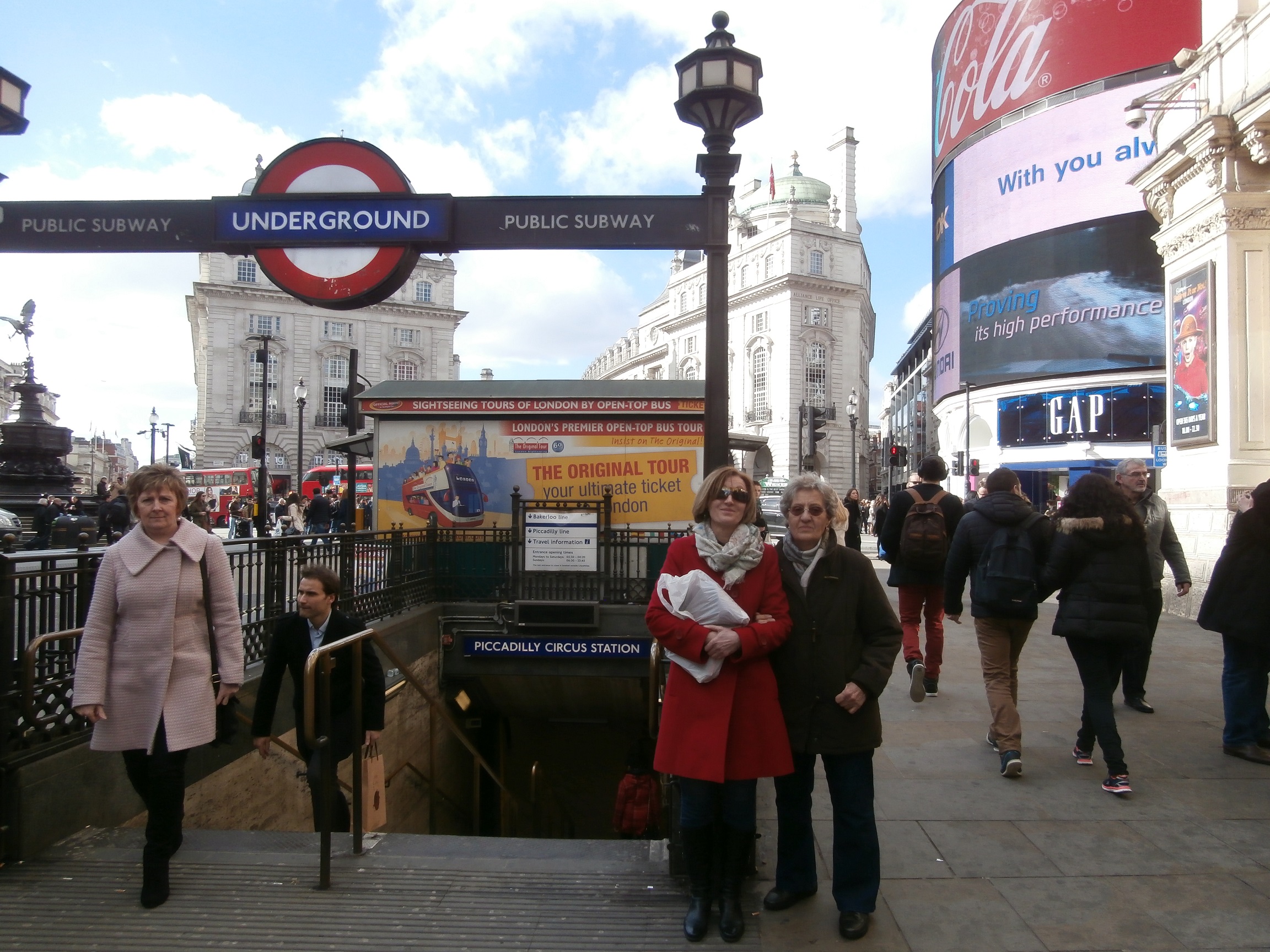 Piccadilly Circus és Underground