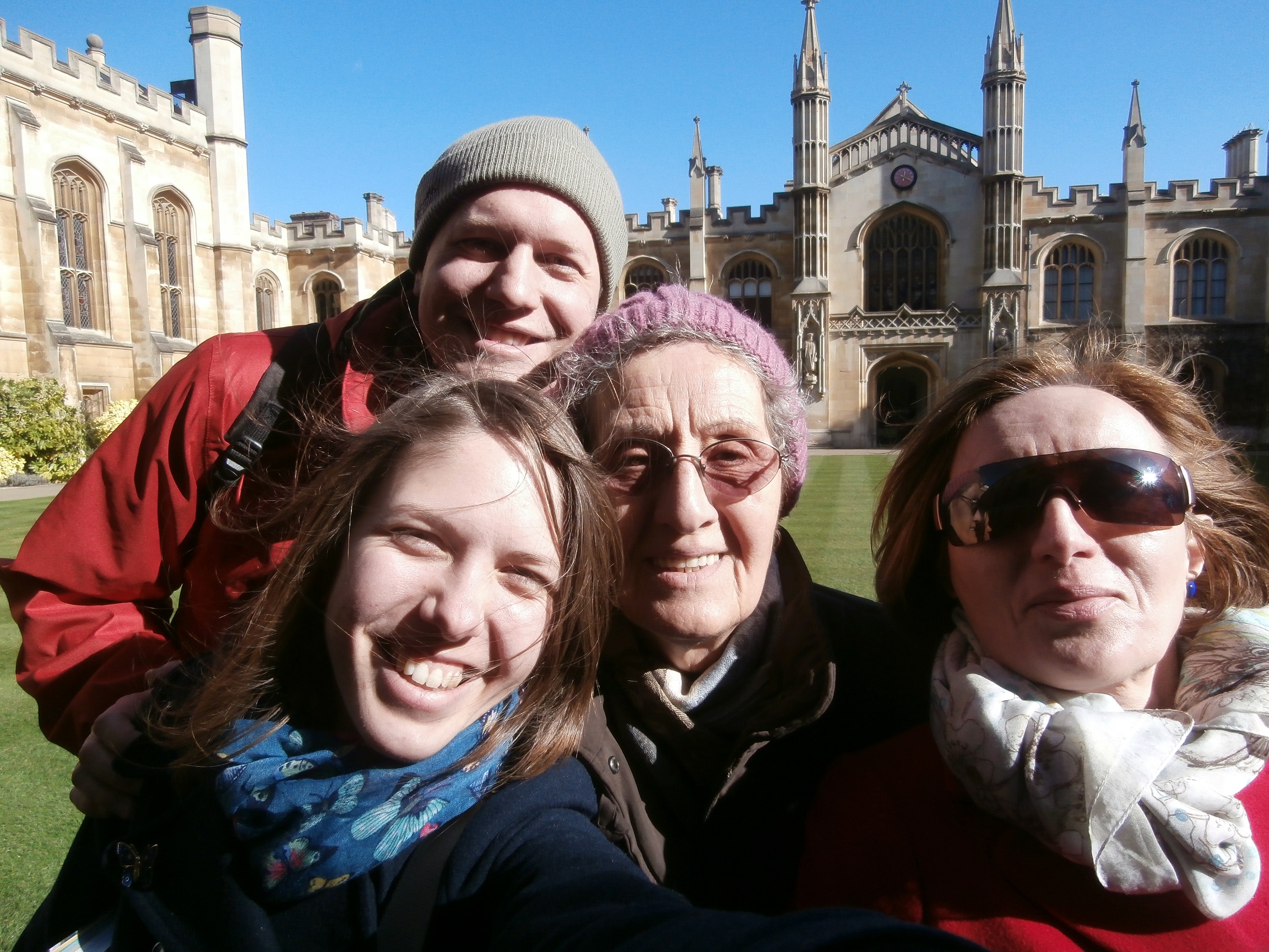 Cambridge selfie