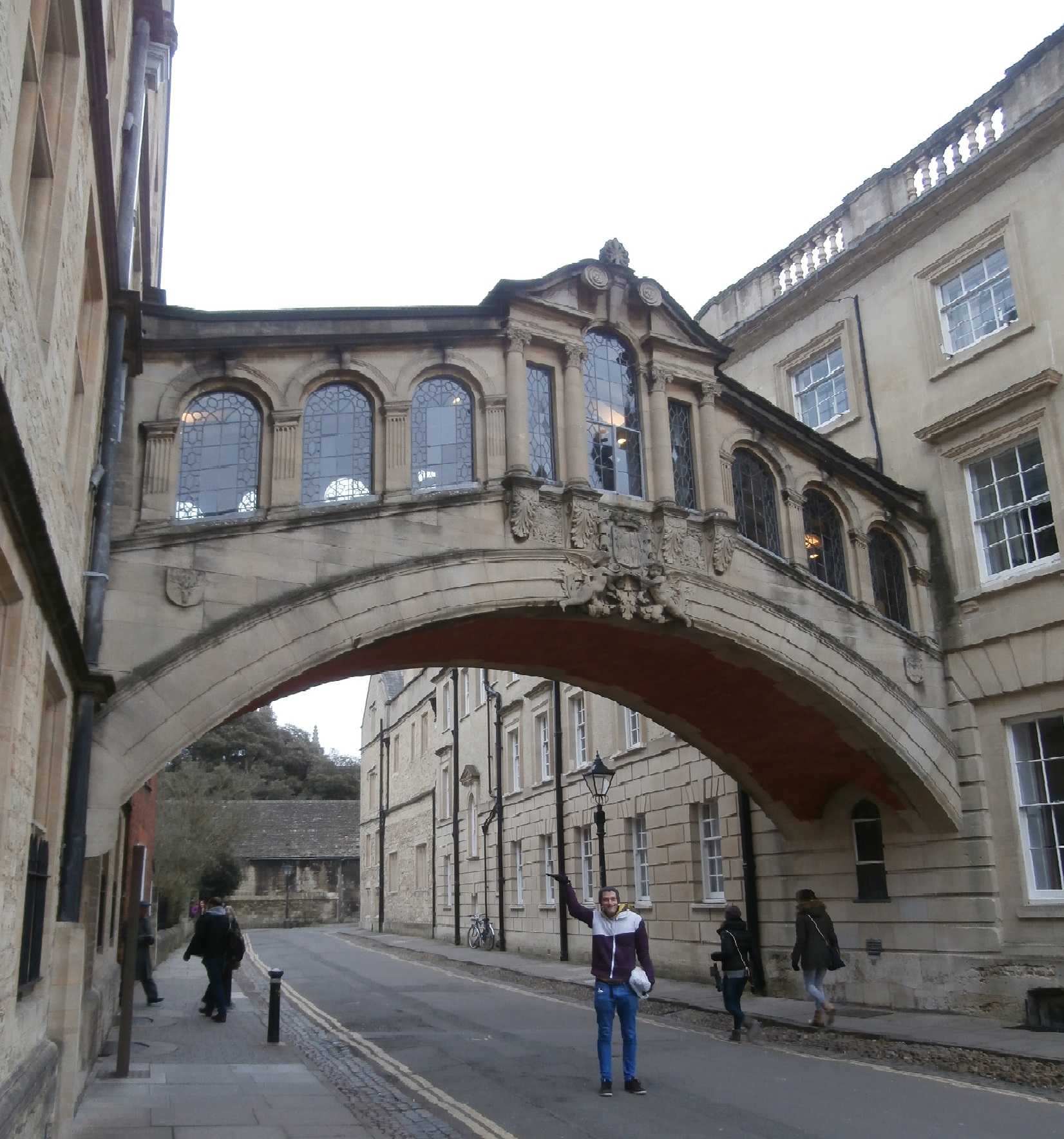 Oxford-i sóhajok hídja Áronnal