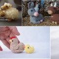 Horgolt Amigurumi Betlehem 3/3 (Állatok: ökör, szamár, tyúk, csibe, ló, malac, bárány, tehén, nyúl) Leírása