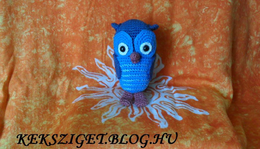 Horgolt Amigurumi Bagoly leírása