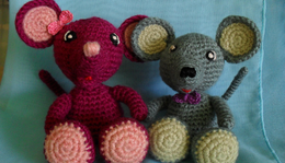 Horgolt Amigurumi Egér leírással