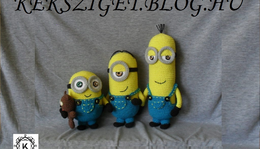 Horgolt Amigurumi Minyonok - Minionok leírása - Stuart, Kevin, Bob és Tim(Bob Teddy Macija)