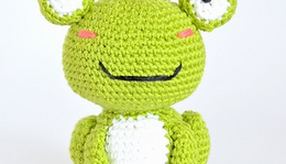 Horgolt Amigurumi Béka Leírása