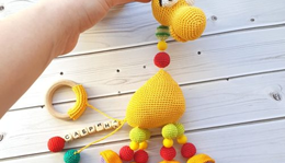 Horgolt Amigurumi Zsiráf Babajáték Leírása