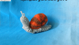 Horgolt Amigurumi Csiga Leírása