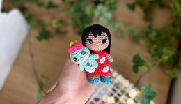 Horgolt Amigurumi Disney Lilo és Scrump Leírása (Lilo és Stitch mese)