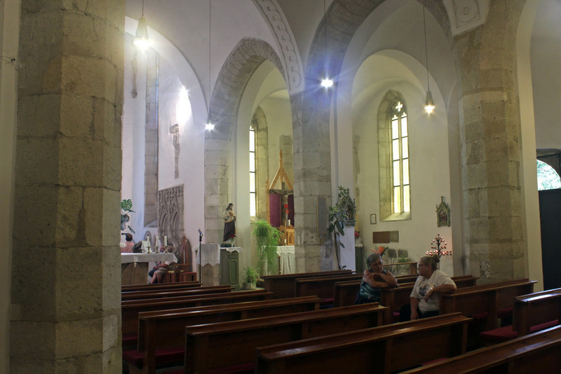 Mátraverebély középkori temploma, 2018. Fotó: Papp Géza, kektura.blog.hu