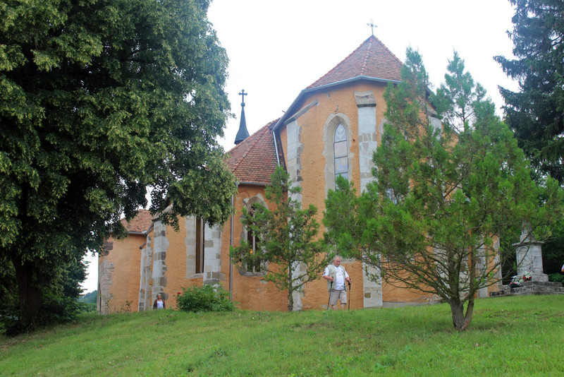 Mátraverebély középkori temploma, 2018. Fotó: Papp Géza, kektura.blog.hu