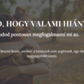A pillanat, amit nem kerestem – de megtaláltam benne magam