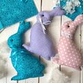 Készíts vidám textil nyuszikat