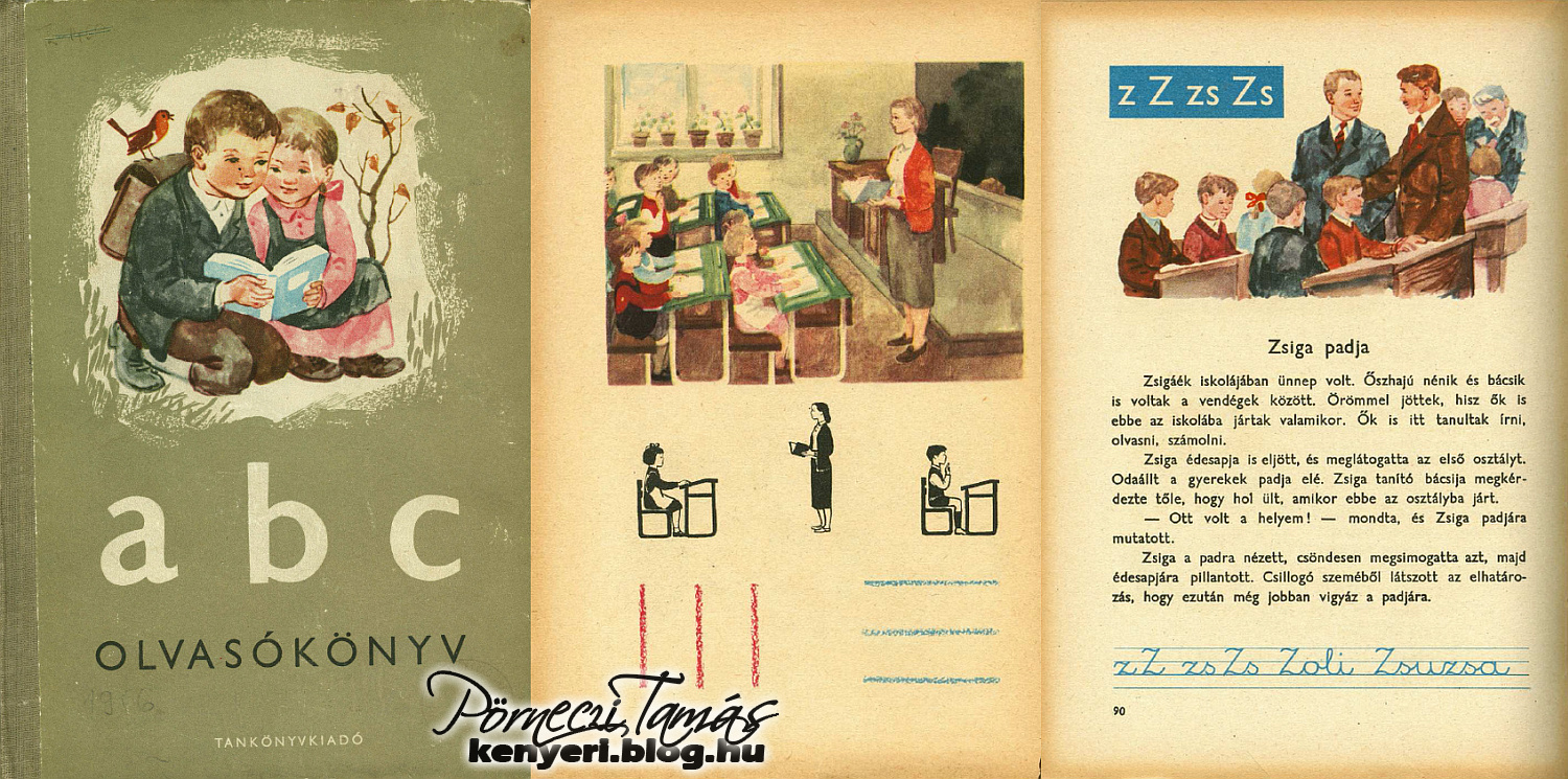 ABC olvasókönyv, először 1955-ben kapták kézbe a nebulók