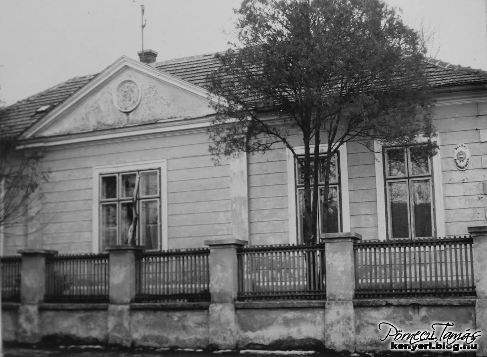 Állami Általános Iskola Kenyeri 1970